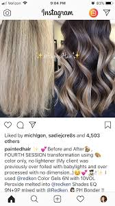 Pin By Kelsey Chipman On Ombre Sombre Bayalage Root Shadow Ideas Redken Hair Color Hair Color Formulas Color Correction Hair