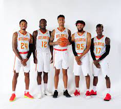 Atlanta Hawks Projected Starting Lineup Atlanta Hawks Atlanta Basketball Atlanta