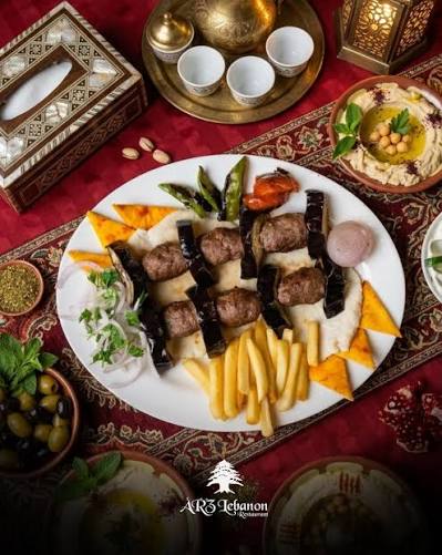 Smoky eggplant meets juicy kabab, a perfect blend of rich flavors in every  bite, only at Arz Lebanon Restaurant 🔥🍆 #KababEggplant #ArzLebanon  #MiddleEasternFood #FoodLovers #GrilledFlavors #FoodiePakistan #InstaFood  #TasteOfLebanon #FoodGram #MustTry
