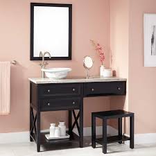 They need to look at 1000% and this allows them to do in order to make bathroom vanity with makeup station you can turn to professionals, and you can make such a makeup at home. Single Bathroom Vanity With Makeup Area Style Guru Ideas For Small Bedrooms Bedroom Vanities Set Rustic Sink Bathrooms Designs Apppie Org