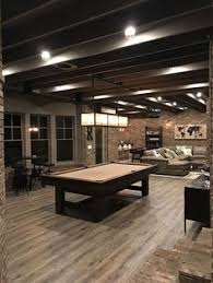 In this video i will be running the electrical inside my concrete block wall. 21 Best Basement Black Ceiling Ideas Finishing Basement Basement Design Basement Remodeling