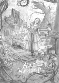 The film stars val kilmer, kate bosworth, dylan mcdermott, carrie fisher, lisa kudrow, josh lucas, christina applegate, tim blake nelson. Alice In Wonderland Part 3 By One Film One Drawing On Deviantart