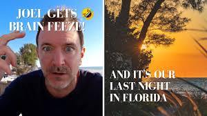 Last Day in Florida, Lunch at Caddy's Beach Bar and Walk Along Sunset Beach 