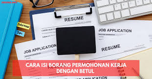 Seterusnya, anda mesti daftar nama & maklumat butiran diri anda selengkapnya sebelum ini dapat akses daftar borang permohonan spa8i. Cara Isi Borang Permohonan Kerja Dengan Betul