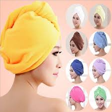 Free Shipping Lady Turban Microfiber Fabric Thickening Dry Hair Hat Super Absorbent Quick Drying Hair Shower Cap Bath Towel Duslar Kumas Sapka