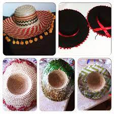 Mexican Hats Diy Fiesta Theme Party Mexican Party Theme Fiesta Theme Party Dressup Party