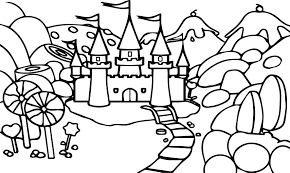 Free Coloring Pages Of Candyland Castle Mcoloring Candy Coloring Pages Castle Coloring Page Free Coloring Pages