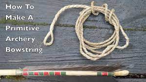 This is one of the prettiest of all bows you can make with ribbons. How To Make A Sinew Bowstring For A Primitive Survival Bow Primitive Technology Youtube