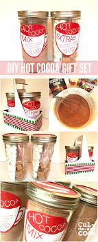 Diy Hot Cocoa Gift Set In A Jar Hot Cocoa Gift Diy Hot Cocoa Cocoa Gift