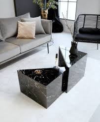 Das tolle an marmor ist, dass kein tisch dem anderen gleicht. Couchtisch 2er Set Vilma In Marmor Optik Westwingnow
