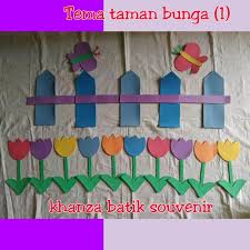 Hiasan bunga anggrek simpel untuk tema pernikahan warna putih. Jual Hiasan Dinding Mainan Edukasi Anak Taman Bunga Dan Tema Laut Di Lapak Khanza Batik Souvenir Bukalapak
