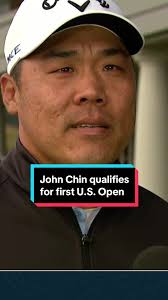John Chin was full of emotion after qualifying for his first U.S. Open...