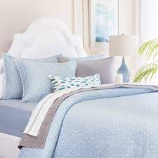 I started with new bedding and the kind folks at crane & canopy reached out to see if i wanted to give their wares a try, which i did after i picked out the linden duvet cover, king shams, euro shams (king beds should have three across the back!) and the scalloped sheet set (all items available in other. Polka Dot Bedding The Elsie Blue Crane Canopy