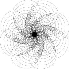 Analisis lukisan tersebut menunjukkan adanya pola geometri yang sangat rumit. Svg Pusingan Bentuk Pekeliling Bunga Imej Ikon Svg Percuma Svg Silh
