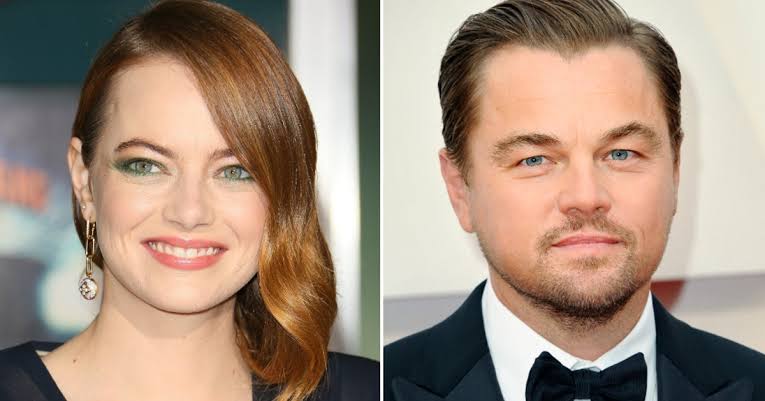 Leonardo DiCaprio and Emma Walmsley