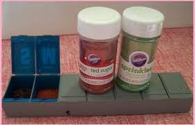 A reader of do it yourself rv recommended using a pill case as a spice organizer. Sew Organized Storage Ideas With A Pill Box