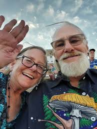 My wife Marcela and I enjoying a little hippy time from a few years ago.