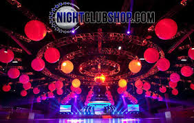 Led Inflatable Sphere 3 5 Foot Remote Led Hanging Balls Nightclubshop Com