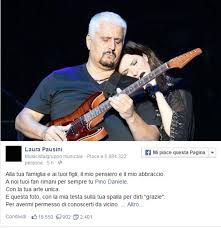 Sposata con gianni muciaccia a cui si era legata negli anni ottanta, non ha avuto figli. Morte Pino Daniele Le Reazioni Dei Colleghi Morte Di Pino Daniele Laura Pausini Davidemaggio It