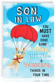 Birthday Greetings For Son In Law Son In Law Birthday Card Funny Humour Joke Hamster Male Otc5042 Funny Birthday Cards Birthday Wishes For Son Birthday Cards