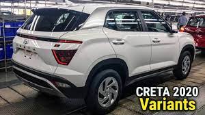 Hyundai Creta 2020 Variants Details Creta 2020 Models And Colors Sel New Suv Hyundai New Hyundai