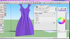 Sketchup Tutorial Creating Clothes With Follow Me Tool Move Tool And F Camera Drawing Tutorial Google Sketch