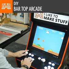 Why not turn them into a trendy tube top? I Like To Make Stuff How To Make A Bar Top Arcade Cabinet Facebook