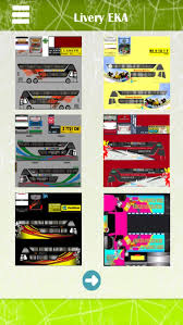 Banyak pecinta game menunggu adanya livery ini. Livery Bussid Eka Sdd For Android Apk Download