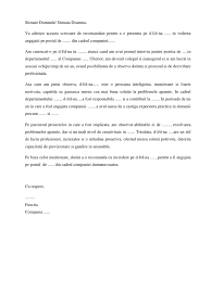 Scrisoare de recomandare firma angajat. Model Scrisoare De Recomandare