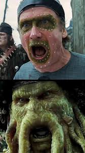 Pirates Davy Jones behind The Scenes