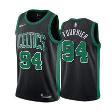All of our jerseys comply with international quality standards, all stitched and are greatly appreciated in a variety of different markets throughout all over color: Evan Fournier 94 Celtics Statement Edition Black Jersey