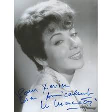 En s'unissant à brigitte tarz, l. Marthe Mercadier Autograph