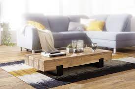Wohnling Couchtisch 130 Cm Wl5 602 Aus Akazie Massivholz Und Schwarz Lackiertem Eisen Wohnzimmer Holz Braun M Wohnzimmertisch Sofa Tisch Couchtisch Design