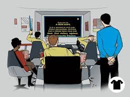 Classic Movie Night On The Bridge 19 00 Free Shipping Star Trek Star Wars Episode Iv Trek
