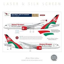 Kenya Airways Boeing 787 F Dcal Boeing 787 Kenya Boeing