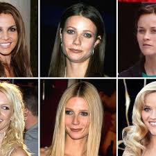 Talented, good looking and adored by the camera, charlize theron, is one celebrity who can wear almost any hairstyle and always look instantly beautiful. 23 Blondes Turned Brunette A Slideshow Inspired By Betty On Mad Men