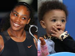 Serena williams filmed her morning skincare routine for instagram, with a little help from her adorable daughter with husband alexis ohanian, olympia. Serena Williams Daughter Puts Lipstick All Over Her Face In Hilarious Video I Cute Celebrity Insider