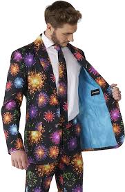 Buy Suitmeister Christmas Suits For Men In Different Prints Ugly Xmas Sweater Costumes Include Jacket Pants Tie Online In Indonesia B08hj2jn7d