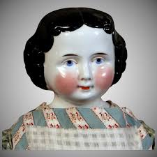 Antique Kister German China Child Doll 21 Inches Porcelain Doll Molds Porcelain Dolls Value China Head Doll
