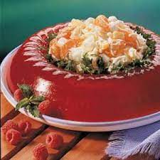 Fruit Filled Raspberry Ring Recipes Ambrosia Salad Fruit