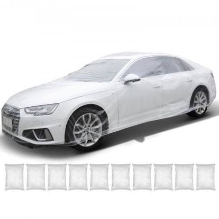VEVOR 10-Pack Clear Temporary Car Covers