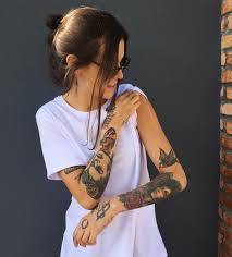 Pin By Londyn Inskeep On Tatuagem Traditional Tattoo Sleeve Traditional Tattoo Woman Sleeve Tattoos