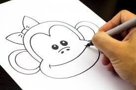 Learn how to draw a monkey with us, a cartoon monkey swinging from a vine! How To Draw A Monkey Art For Kids Hub Art For Kids Hub Drawing For Kids Monkey Art
