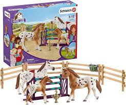 Eventually, peter knocked on the door of andy foster at panoramic studios and presented him with the script to my previous life. Schleich Horse Club Lisa S Tournament Training With Appaloosas 11 Piece Educational Playset For Kids Ages 5 12 Action Toy Figures Amazon Canada