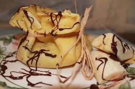 Recette De Crepes A La Banane Flambee Et Au Chocolat Recette Crepe Banane Banane Flambee Alimentation