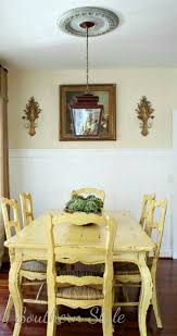 Pin By Debbie Warren Berry On Yellow Home Decor Painted Dining Table Yellow Dining Room Painted Dining Room Table