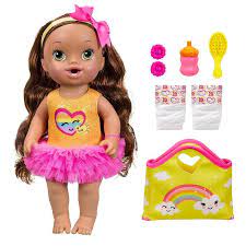 Baby Alive Darci S Dance Class Brown Hair Doll By Hasbro Nib Baby Alive Doll Clothes Baby Alive Dolls Baby Girl Outfits Newborn