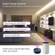 Use Small Led Controller To Upgrade Your Strip Lights Smart And Use Your Phone Or Alexa To Control Them Led Tape Lighting Led Strip Lighting Strip Lighting