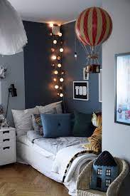 Blue is a classic and endlessly customizable choice for a color scheme. Liked This Bedroom With One Dark Blue Wall And The Rest Lighter Ones Loved The Balloon Boy Bedroom Design Kid Room Decor Boys Bedrooms