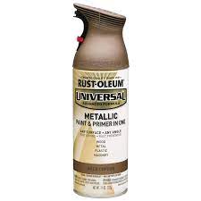 Rust Oleum Universal Universal Gloss Aged Copper Metallic Spray Paint And Primer In One Net Wt 11 Oz In The Spray Paint Department At Lowes Com